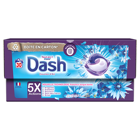 Dash Pods ou Dash Liquide
