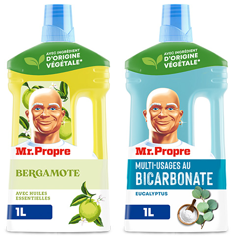 Nettoyant liquide Mr. Propre (Essentials + Tradition)